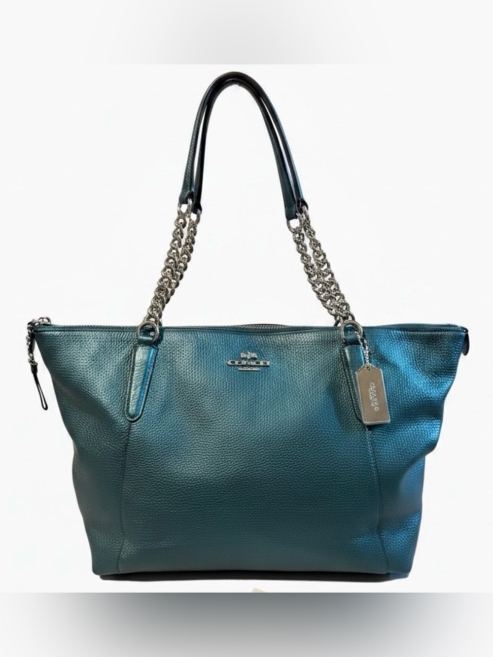 Coach Ava Chain Tote EUC